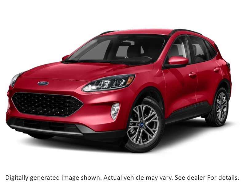 2020 Ford Escape Sel AWD Rapid Red Metallic Tinted Clearcoat  Shot 19
