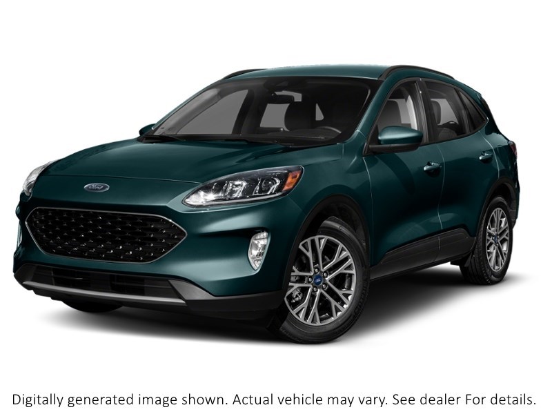 2020 Ford Escape Sel AWD Dark Persian Green Metallic  Shot 4