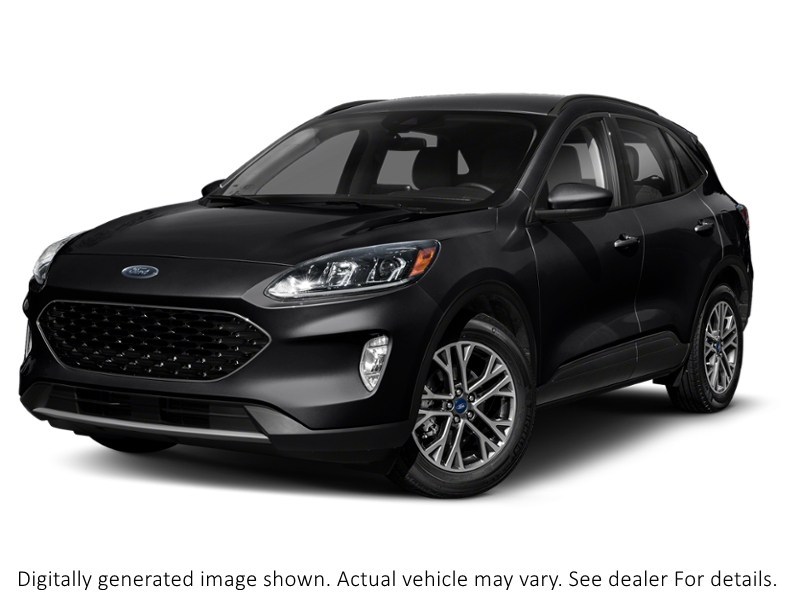 2020 Ford Escape Sel AWD Agate Black Metallic  Shot 1