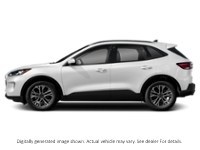 2020 Ford Escape Sel AWD Star White Tri-Coat  Shot 9