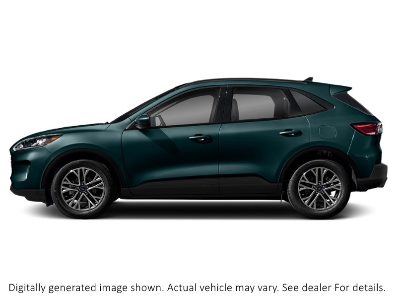 2020 Ford Escape Sel AWD Dark Persian Green Metallic  Shot 3
