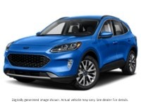 2020 Ford Escape Titanium Hybrid | AWD | Prem Pkg | Roof | Nav |B&O Velocity Blue Metallic  Shot 1