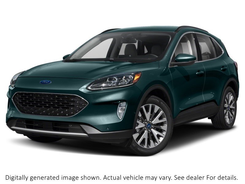 2020 Ford Escape Titanium Hybrid | AWD | Nav | Leather | B&O Dark Persian Green Metallic  Shot 1