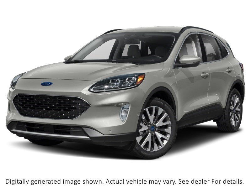 2022 Ford Escape Titanium Hybrid AWD Iconic Silver Metallic  Shot 4
