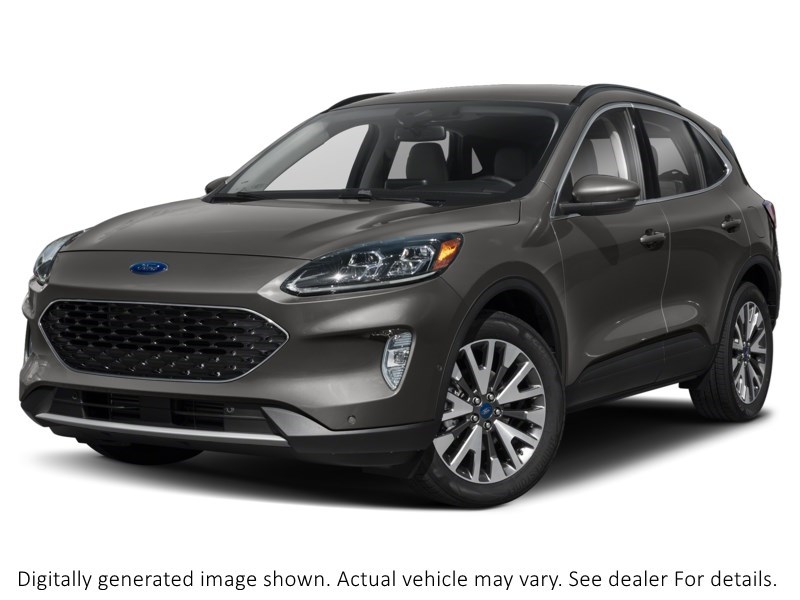 2021 Ford Escape Titanium Hybrid AWD Carbonized Grey Metallic  Shot 49