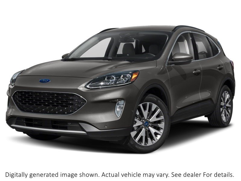 2021 Ford Escape Titanium Hybrid AWD Carbonized Grey Metallic  Shot 49