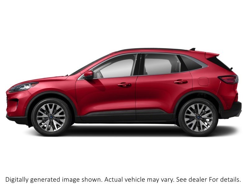 2021 Ford Escape Titanium Hybrid AWD Rapid Red Metallic Tinted Clearcoat  Shot 15