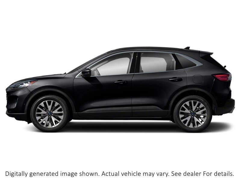 2021 Ford Escape Titanium Hybrid AWD Agate Black Metallic  Shot 5
