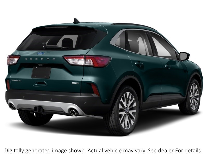 2020 Ford Escape Titanium Hybrid | AWD | Nav | Leather | B&O Dark Persian Green Metallic  Shot 2