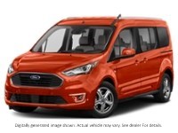 2022 Ford Transit Connect Titanium W/Dual Sliding Doors Sedona Orange Metallic  Shot 1