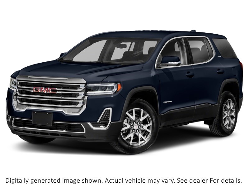 2022 Gmc Acadia AWD 4Dr Sle Midnight Blue Metallic  Shot 4