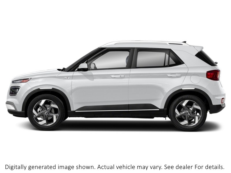 2022 Hyundai Venue Ultimate Ivt W/Black Interior Polar White  Shot 4
