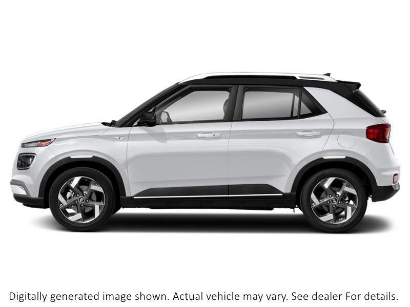 2022 Hyundai Venue Ultimate Ivt W/Black Interior Polar White  Shot 9