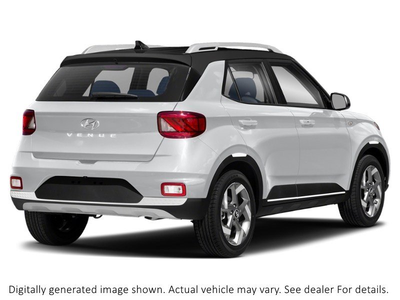 2022 Hyundai Venue Ultimate Ivt W/Black Interior Polar White  Shot 11