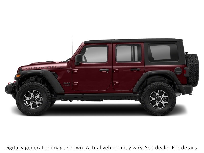 2021 Jeep Wrangler Unlimited Unlimited Rubicon 4X4 Snazzberry Pearl  Shot 25