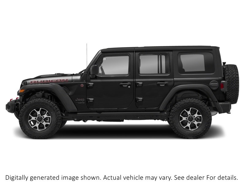 2021 Jeep Wrangler Unlimited Unlimited Rubicon 4X4 Black  Shot 35