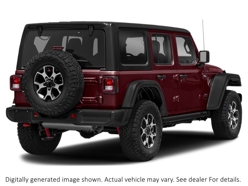 2021 Jeep Wrangler Unlimited Unlimited Rubicon 4X4 Snazzberry Pearl  Shot 22