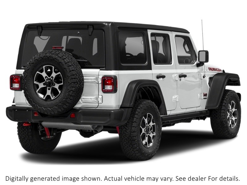 2021 Jeep Wrangler Unlimited Unlimited Rubicon 4X4 Bright White  Shot 28