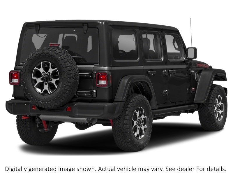 2021 Jeep Wrangler Unlimited Unlimited Rubicon 4X4 Black  Shot 38