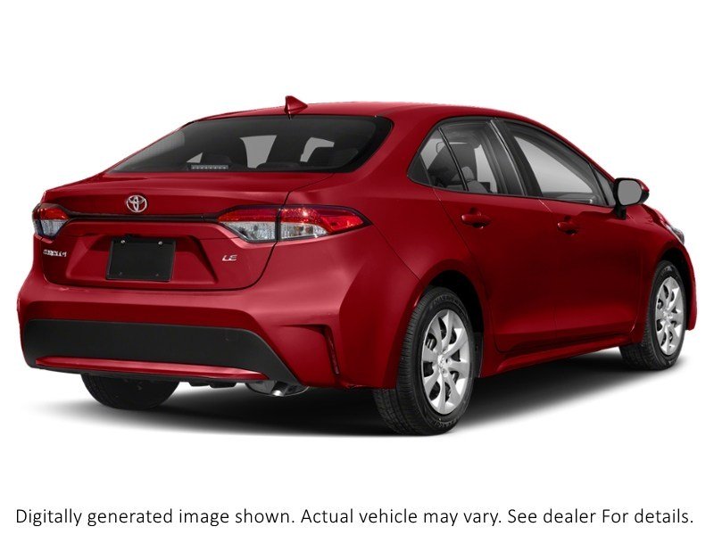 2020 Toyota Corolla LE CVT Barcelona Red Metallic  Shot 2