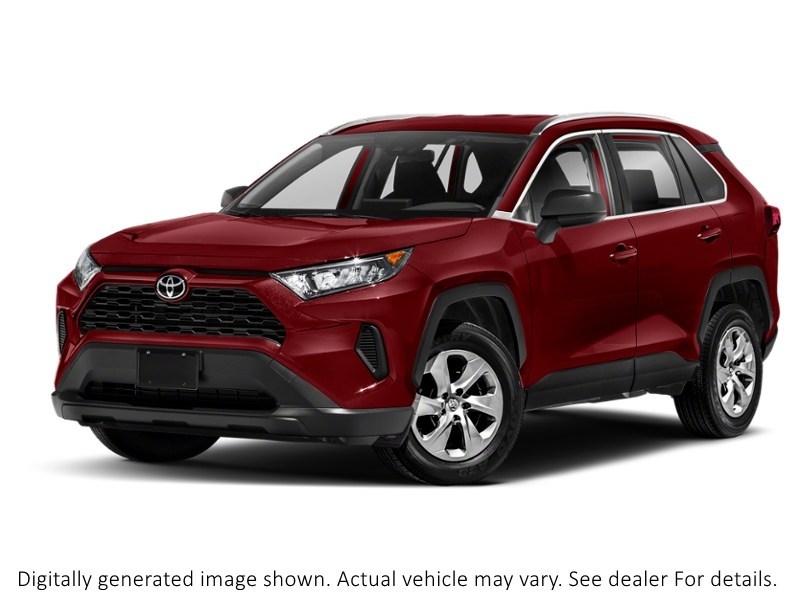 2020 Toyota Rav4 LE AWD Ruby Flare Pearl  Shot 1