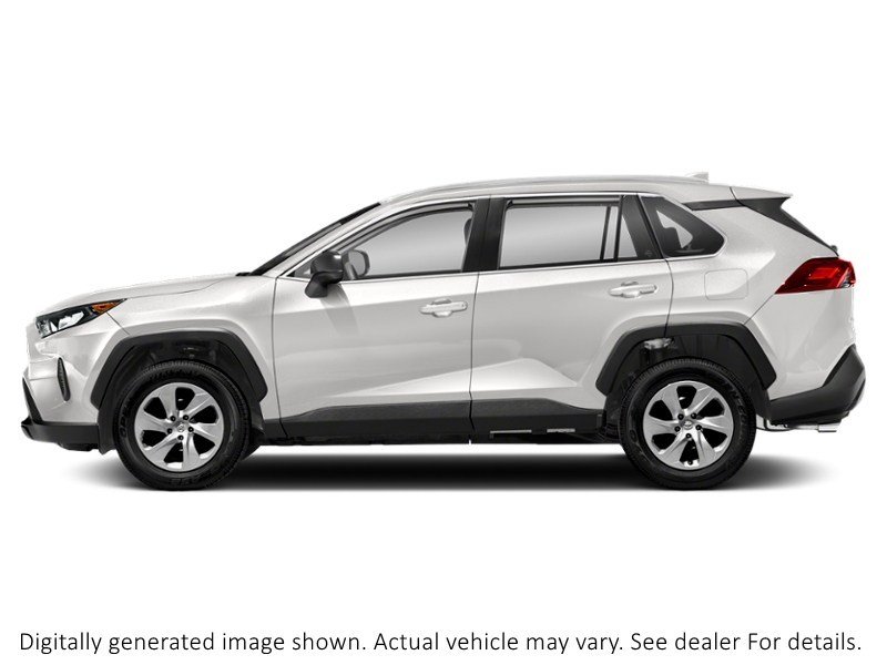 2022 Toyota Rav4 LE AWD White  Shot 5