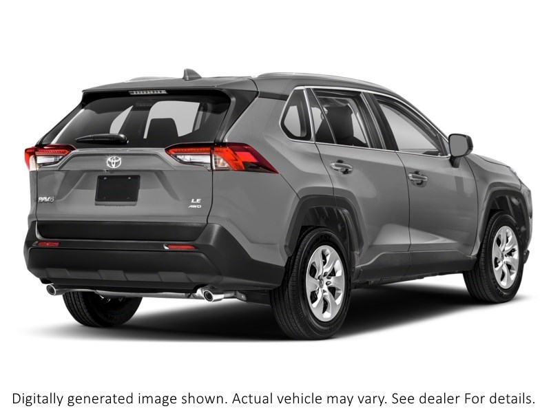 2020 Toyota Rav4 LE AWD Silver Sky Metallic  Shot 2