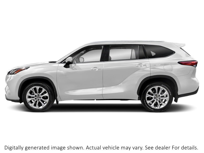2022 Toyota Highlander Limited AWD Wind Chill Pearl  Shot 3