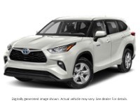 2021 Toyota Highlander Hybrid Hybrid XLE AWD Blizzard Pearl  Shot 4
