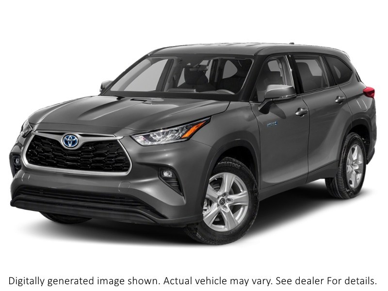 2022 Toyota Highlander Hybrid Hybrid XLE AWD Magnetic Grey Metallic  Shot 7