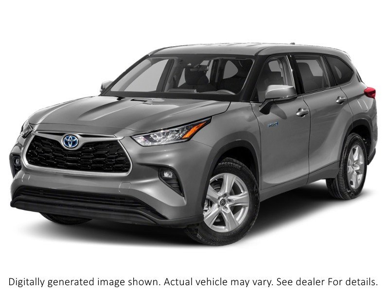 2022 Toyota Highlander Hybrid Hybrid XLE AWD Celestial Silver Metallic  Shot 8