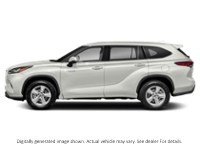 2021 Toyota Highlander Hybrid Hybrid XLE AWD Blizzard Pearl  Shot 5