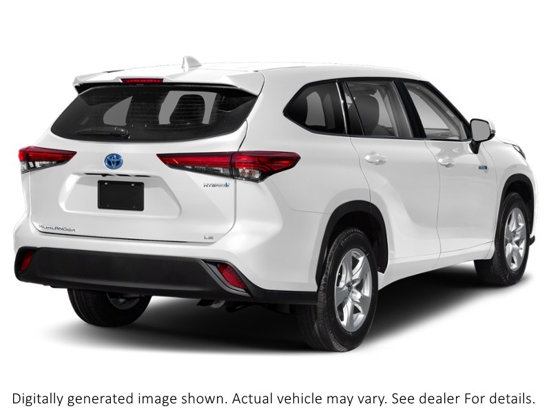 2022 Toyota Highlander Hybrid Hybrid XLE AWD Wind Chill Pearl  Shot 31