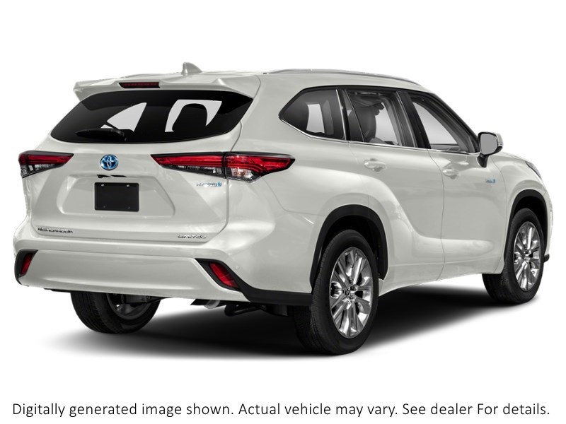2021 Toyota Highlander Hybrid Hybrid Limited AWD Blizzard Pearl  Shot 6