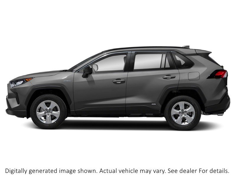 2019 Toyota Rav4 Hybrid AWD Hybrid LE Magnetic Grey Metallic  Shot 3