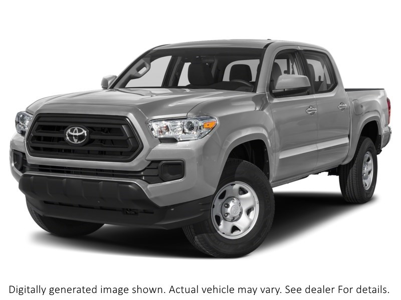 2022 Toyota Tacoma 4X4 Double Cab SR5 Auto Celestial Silver Metallic  Shot 4