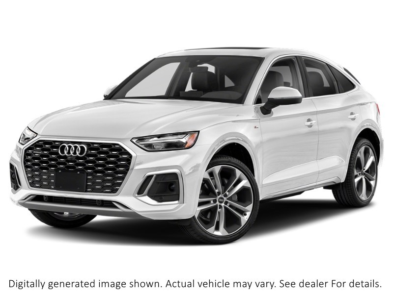 2021 Audi Q5 Sportback Progressiv 45 Tfsi Quattro Glacier White Metallic  Shot 13