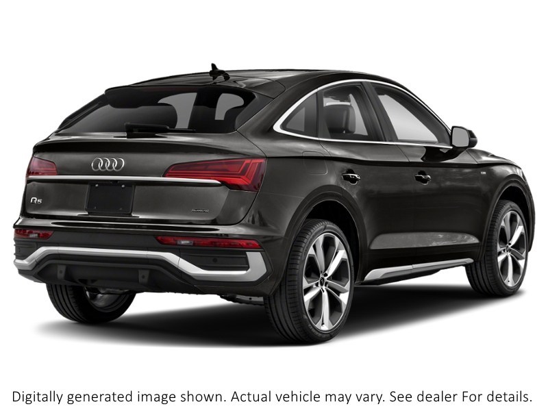2021 Audi Q5 Sportback Progressiv 45 Tfsi Quattro Mythos Black Metallic  Shot 2