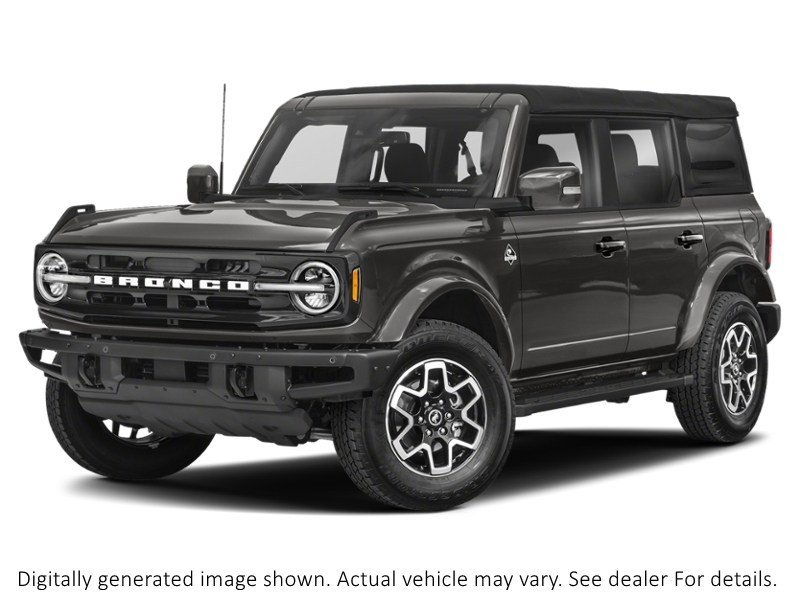 2023 Ford Bronco Outer Banks 4 Door 4X4 Carbonized Grey Metallic  Shot 1