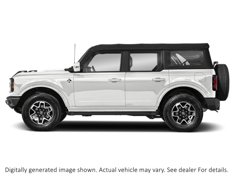 2022 Ford Bronco Outer Banks | 4X4 | 2.3L |Lux Pkg |Hard Tp|Leather Oxford White  Shot 5