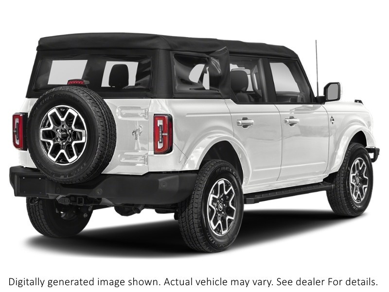 2022 Ford Bronco Outer Banks | 4X4 | 2.3L |Lux Pkg |Hard Tp|Leather Oxford White  Shot 6