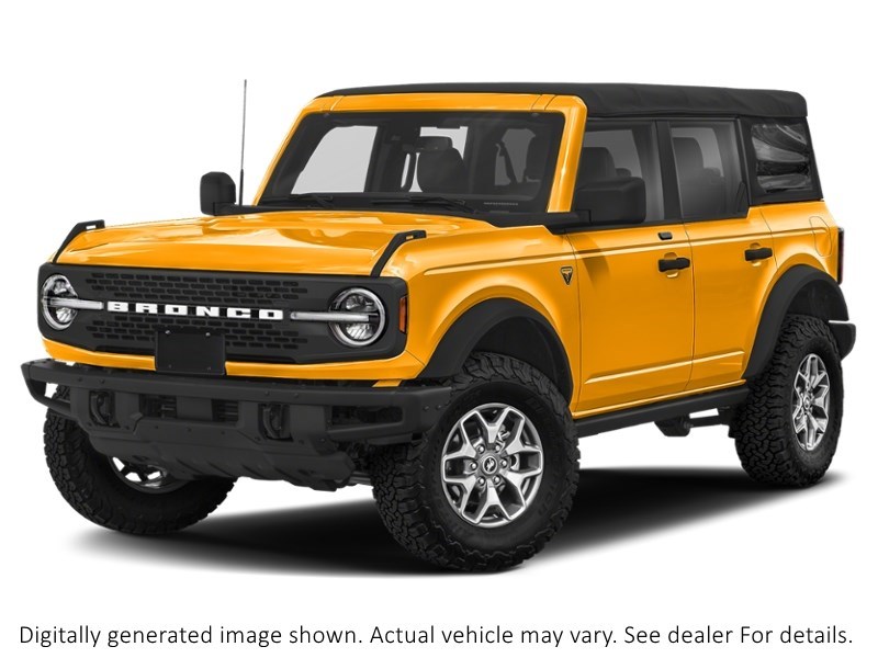 2021 Ford Bronco Badlands 4 Door Advanced 4X4 Cyber Orange Metallic Tri-Coat  Shot 45