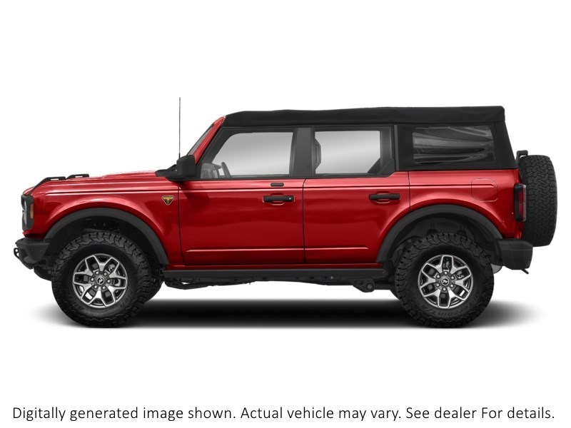 2021 Ford Bronco Badlands 4 Door Advanced 4X4 Race Red  Shot 43