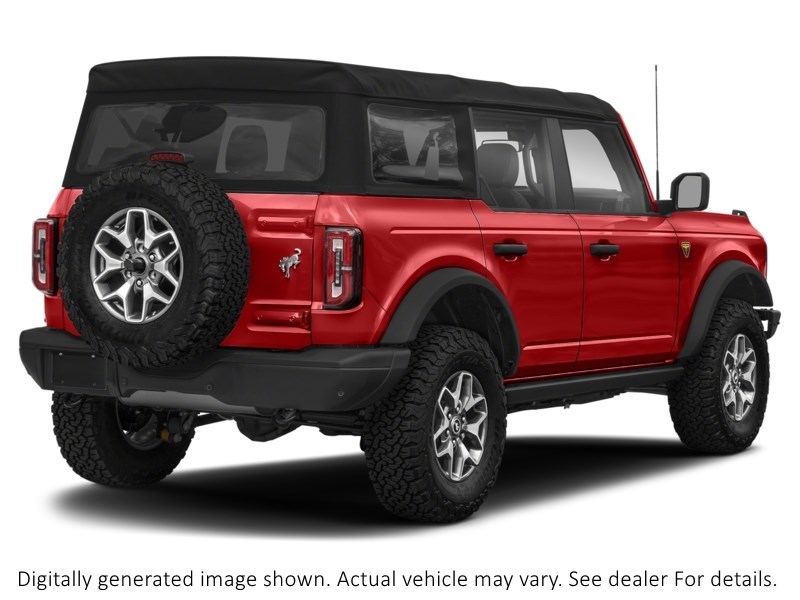 2021 Ford Bronco Badlands 4 Door Advanced 4X4 Race Red  Shot 40