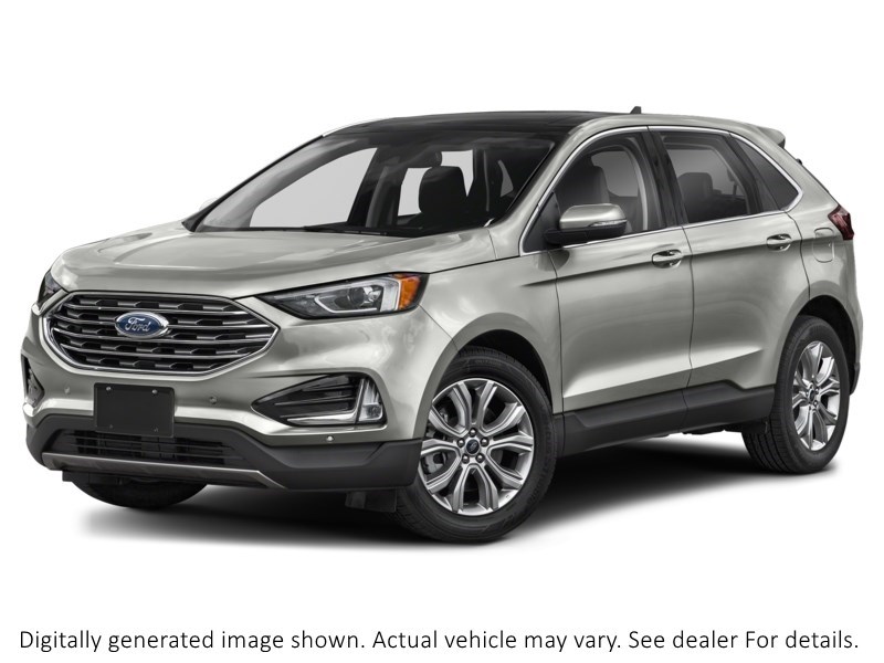 2022 Ford Edge Titanium AWD Iconic Silver Metallic  Shot 4