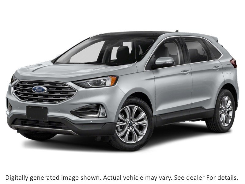2022 Ford Edge Titanium AWD Iconic Silver Metallic  Shot 4