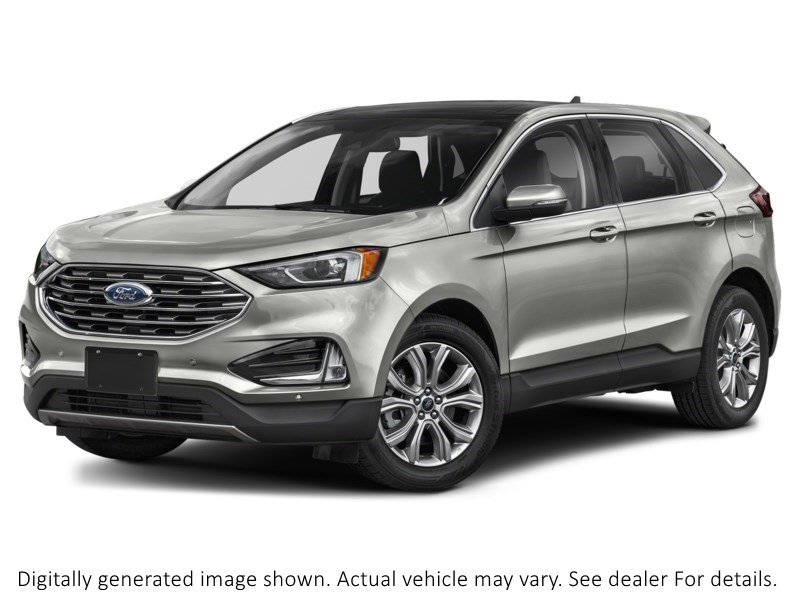 2022 Ford Edge Titanium AWD Iconic Silver Metallic  Shot 1