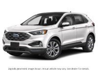 2022 Ford Edge Titanium AWD Star White Metallic Tri-Coat  Shot 10