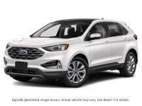 2022 Ford Edge Titanium AWD Star White Metallic Tri-Coat  Shot 4