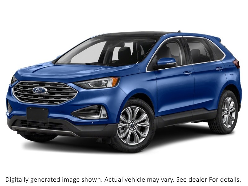 2022 Ford Edge Titanium AWD Atlas Blue Metallic  Shot 16